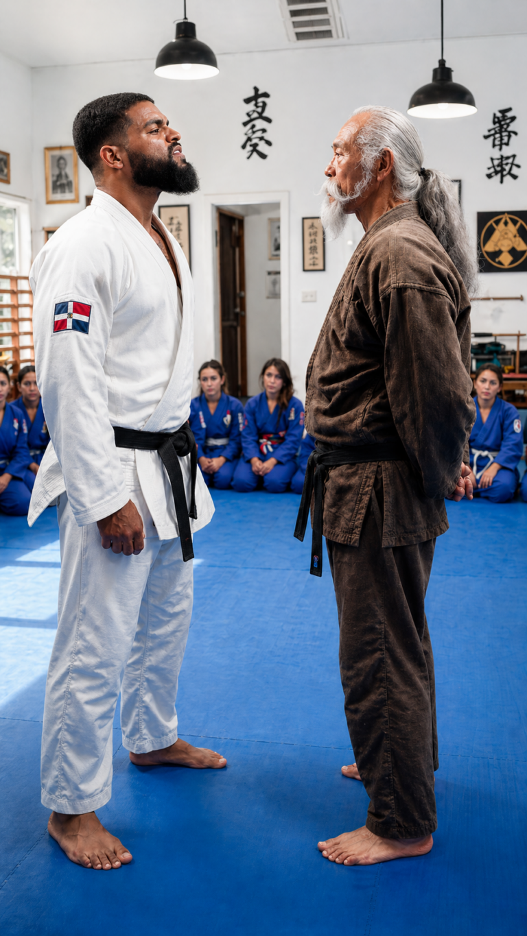 El Peso del Cinturón: Cuando la Arrogancia Desafía a la Leyenda