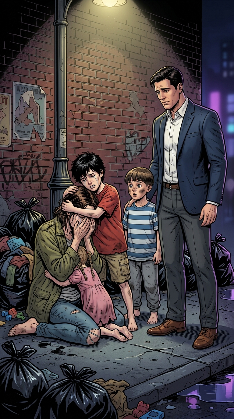 ¡Dejé que una madre soltera y sus tres hijos de la calle vivieran gratis en mi departamento! Parte I