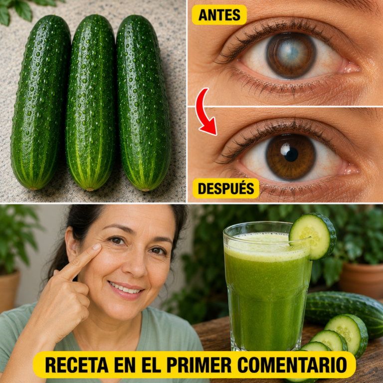 Jugo de Pepino y Zanahoria: El Cóctel Natural para Hidratar y Proteger tu Vista.