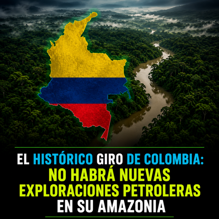 Título: El Histórico Giro de Colombia: No Habrá Nuevas Exploraciones Petroleras en su Amazonia.