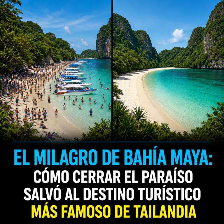 El Milagro de Bahía Maya: Cómo Cerrar el Paraíso Salvó al Destino Turístico Más Famoso de Tailandia.