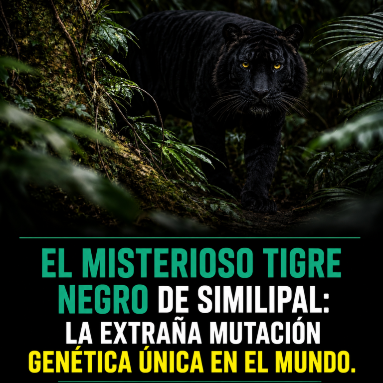 El Misterioso Tigre Negro de Similipal: La Extraña Mutación Genética Única en el Mundo