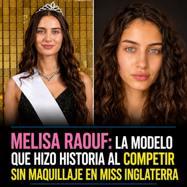 Melisa Raouf: La Modelo que Hizo Historia al Competir Sin Maquillaje en Miss Inglaterra.