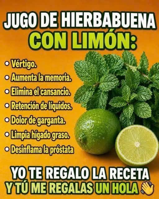 Jugo de Hierbabuena con Limón: ¿Cura Milagrosa o Exageración Viral?