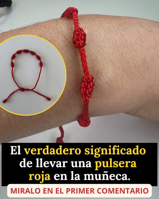 El simbolismo de llevar una pulsera roja en la muñeca: ¿moda, protección o señal espiritual?