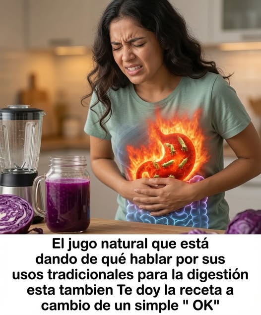 Jugo de Repollo: El Remedio de la Abuela Que Muchos Usan Para el Bienestar Digestivo