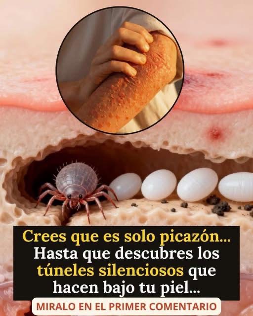 ¿Crees que es solo picazón? Lo que ocurre debajo de tu piel podría sorprenderte