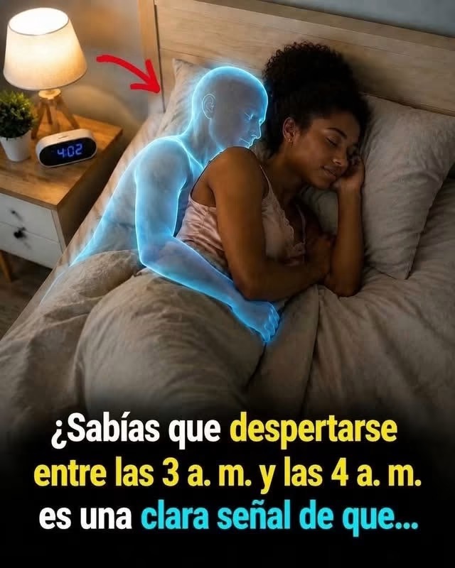😨🌙 Despertarse entre las 3 y 4 de la mañana podría tener una explicación inesperada