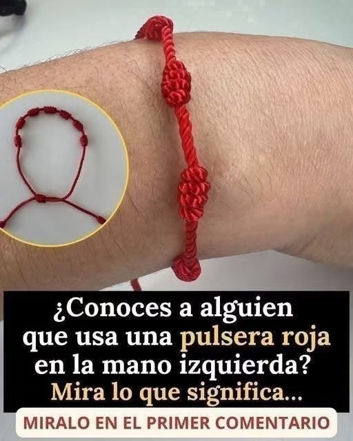 ¿Qué significa usar una pulsera roja en la mano izquierda? La curiosa creencia que millones siguen alrededor del mundo