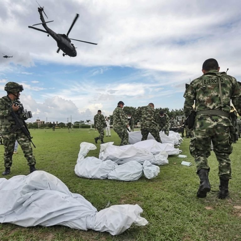 Ejército Nacional despliega un amplio operativo para recuperar cuerpos tras enfrentamiento en zona rural