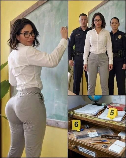 ¿Arrestaron a una profesora tras un extraño hallazgo en el aula? La verdad detrás de la imagen viral