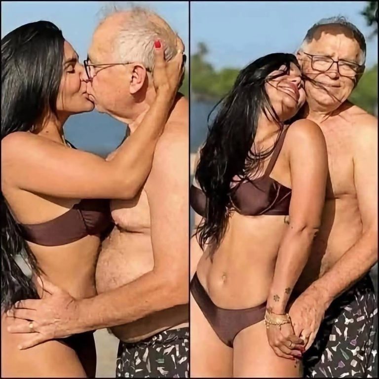 ¿Se casó con un abuelo millonario? Esto es lo que realmente se sabe sobre la fotografía viral que circula en redes sociales