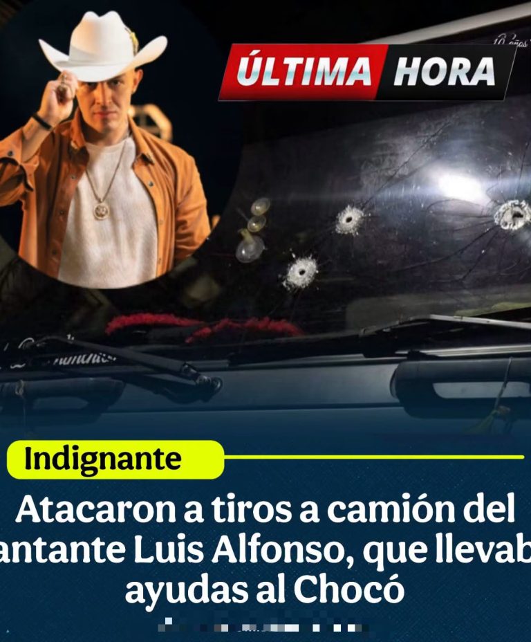Camión con ayudas humanitarias habría sido atacado a tiros en Antioquia