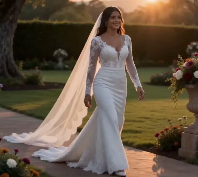 Cayó en el lodo con su vestido de novia, pero la reacción de dos invitadas reveló la verdad