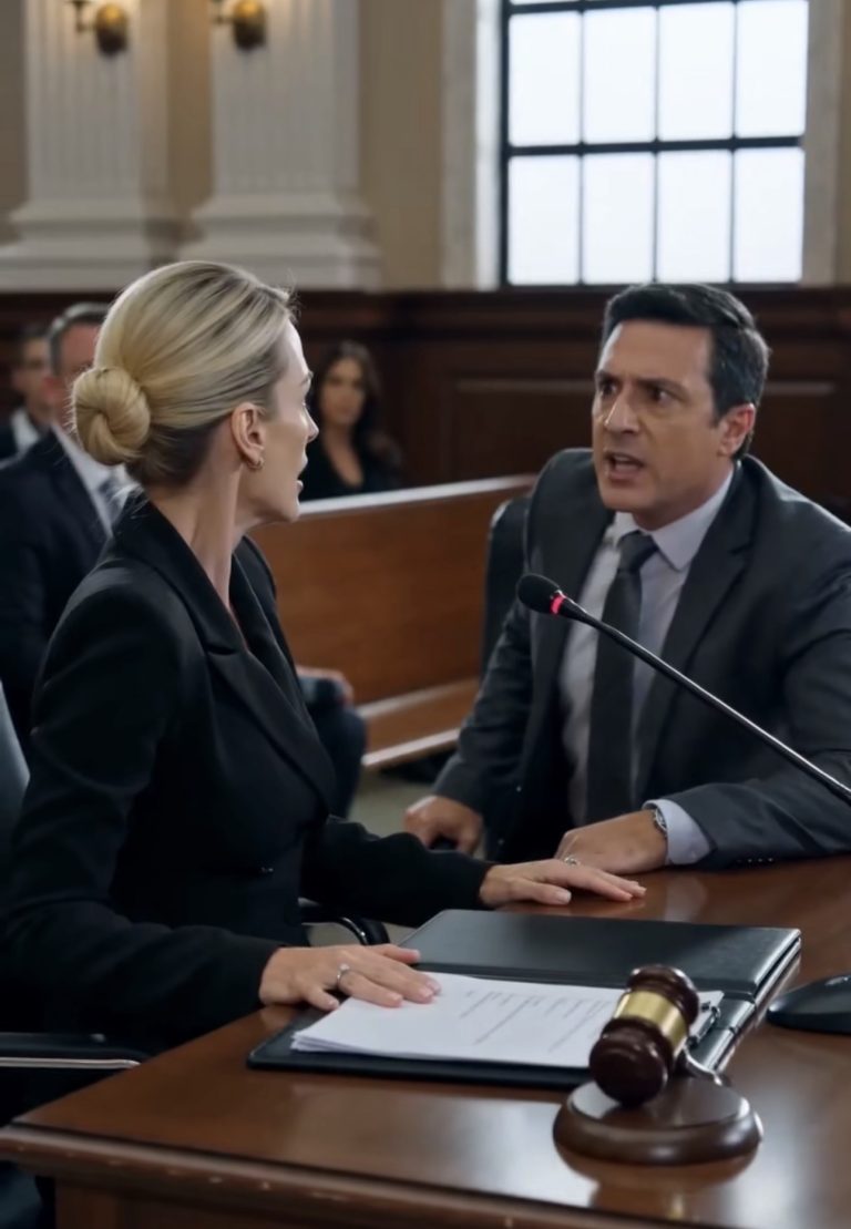 La niña irrumpió en el tribunal y reveló una grabación que cambió todo
