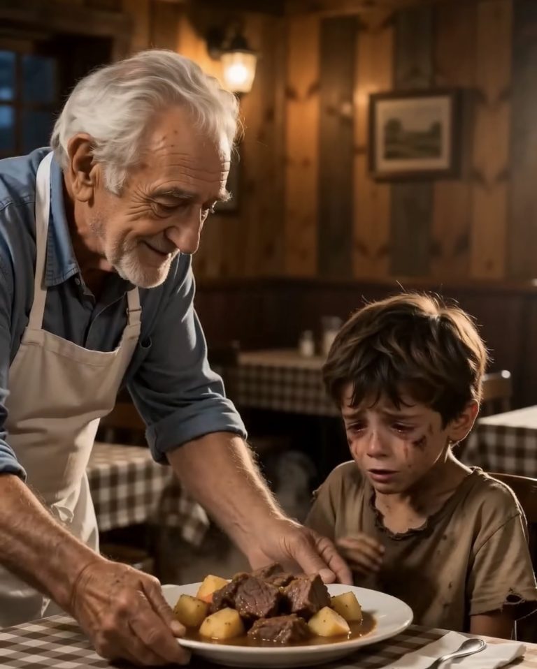 Alimentó a un niño hambriento sin pedir nada a cambio… años después, él regresó