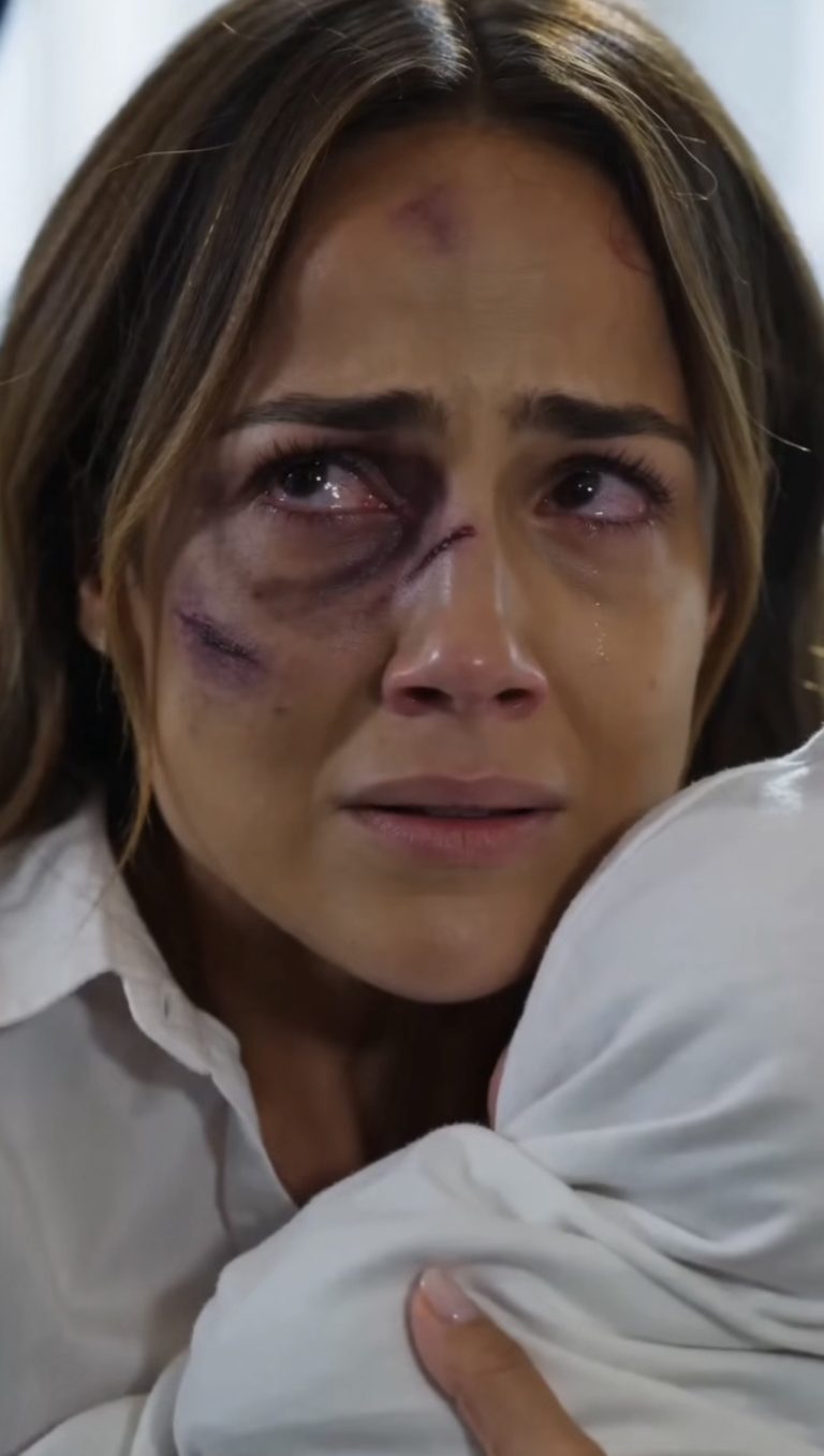 La madre herida que se negó a entregar a su bebé y sorprendió a toda la familia