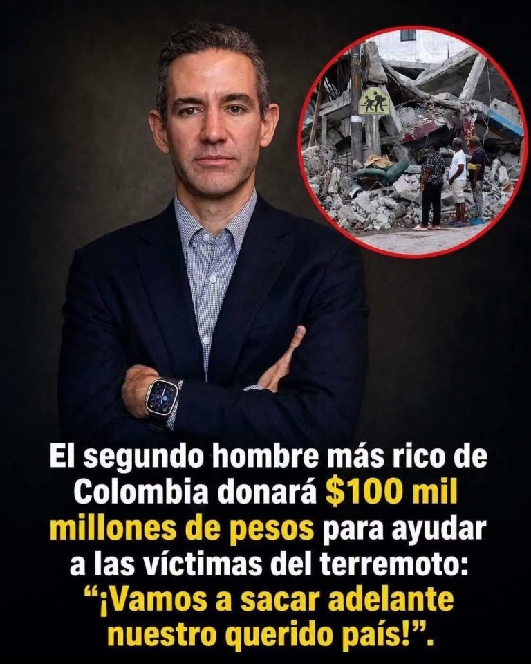 David Vélez aportaría una histórica suma para apoyar la recuperación de Colombia