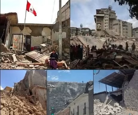 Terremoto de 7,2 sacude Ayacucho y deja daños en viviendas e instalaciones públicas