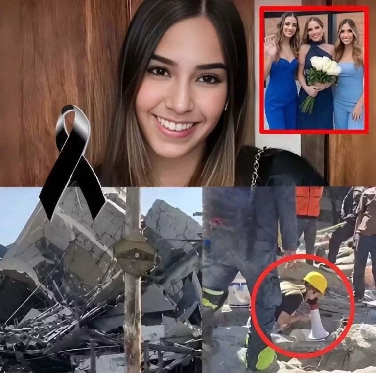 Imágenes de una joven junto a un edificio derrumbado generaron preocupación… esto es lo que se conoce hasta ahora