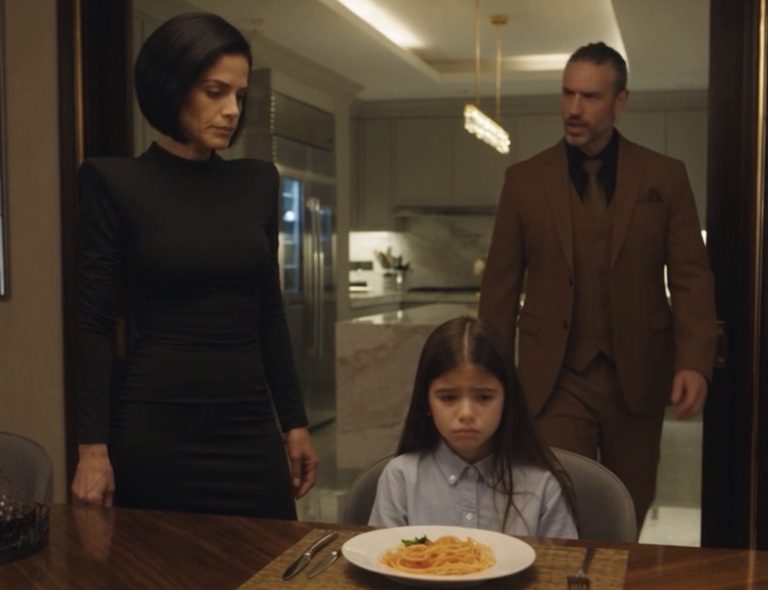 Su hija mostró las fotos del teléfono y el padre hizo una pregunta aterradora